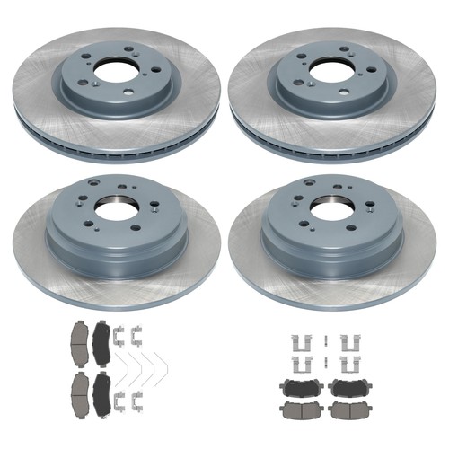 Durago front rear - rear, rotors