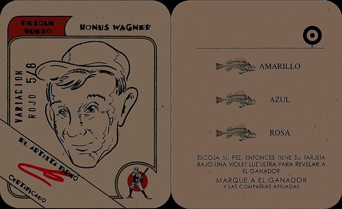 Honus wagner rare rojo - honus,